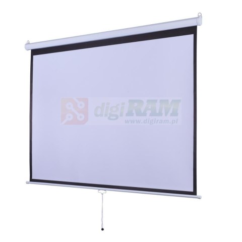 Ekran projekcyjny Silelis ES-2 100" (203x152 cm, 16:9), zwijany
