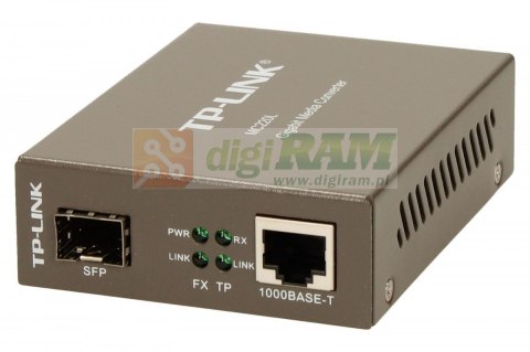 MC220L media konwerter 1xSFP GB 1xRJ45 1000M MC220L media konwerter 1xSFP GB 1xRJ45 1000M
