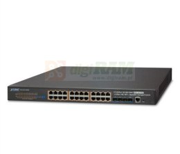 Planet SGS-6341-24P4X Layer3 24Port Stackable Switch