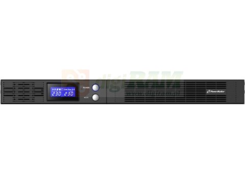 UPS Line-In 500VA 1RU 4x IEC Out, USB HID/RS-232, Rack 19''