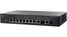 Switch zarządzalny Cisco SF302-08 8x100 2xSFP Combo (SRW208G-K9)