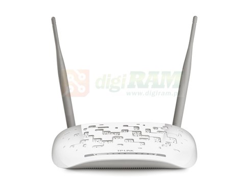 Bezprzewodowy router/modem ADSL 2+, standard N, 300Mb/s