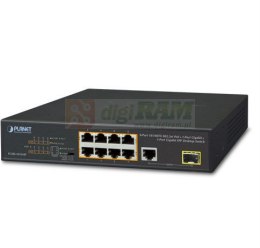 Planet FGSD-1011HP 8-Port 10/100TX 802.3at PoE