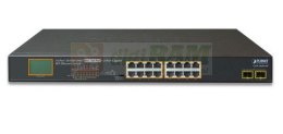 Planet GSW-1820VHP 16-Port 10/100/1000T 802.3at