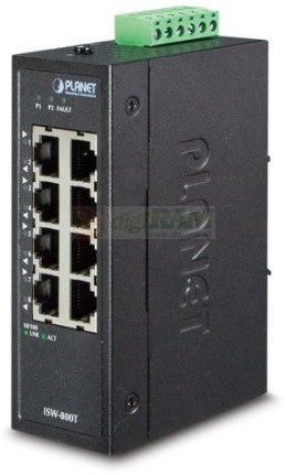 Planet ISW-800T IP30 Compact size 8-Port