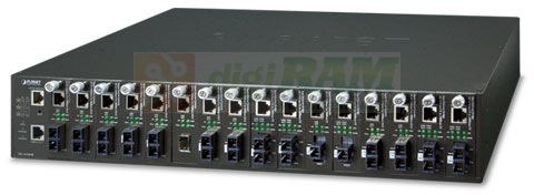 Planet MC-1610MR 19" 16-slot SNMP Managed