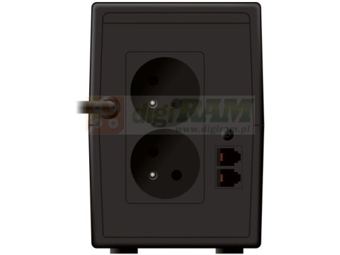 UPS LINE-INTERACTIVE 650VA 2X 230V PL OUT, RJ11 IN/OUT, USB, LCD