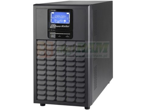 UPS ON-LINE 3000VA 4X IEC OUT, USB/RS-232, LCD, TOWER