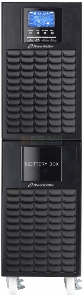 Zasilacz UPS On-Line 6000VA Terminal Out, USB/RS-232, LCD, Tower CG PF1