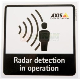 Axis 01551-001 RADAR DETECTION STICKER