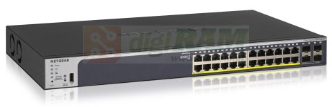 Switch smart NETGEAR GS728TPP-200EUS (24x 10/100/1000Mbps)
