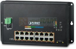 Planet WGS-4215-16P2S IP40, IPv6/IPv4, 16-Port 1000T