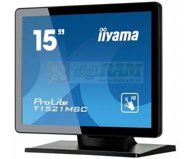 Monitor 15 T1521MSC-B1 POJEMNOŚCIOWY 10PKT.,TN,7H Monitor 15 T1521MSC-B1 POJEMNOŚCIOWY 10PKT.,TN,7H