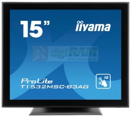 Monitor 15 T1532MSC-B5X pojemnościowy 10pkt IP54 HDMI DP