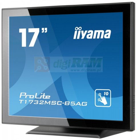 Monitor 17 T1732MSC-B5AG pojemnościowy 10pkt IP54 HDMI DP AG Monitor 17 T1732MSC-B5AG pojemnościowy 10pkt IP54 HDMI DP AG