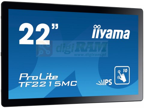 Monitor 22 TF2215MC-B2 pojemnościowy 10pkt pianka IPS DP HDMI Monitor 22 TF2215MC-B2 pojemnościowy 10pkt pianka IPS DP HDMI