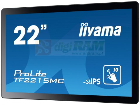 Monitor 22 TF2215MC-B2 pojemnościowy 10pkt pianka IPS DP HDMI Monitor 22 TF2215MC-B2 pojemnościowy 10pkt pianka IPS DP HDMI