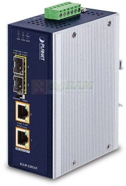 Planet IGUP-2205AT Industrial 2-Port 100/1000X
