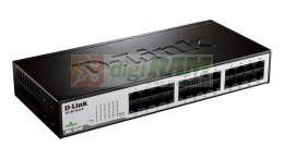 Switch niezarządzalny D-Link DES-1024D 24x10/100 Desktop/Rack No FAN