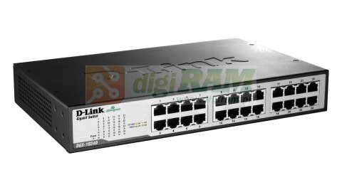 Switch niezarządzalny D-Link DGS-1024D 24-port 24x10/100/1000 Gigabit Desktop/Rack 19"