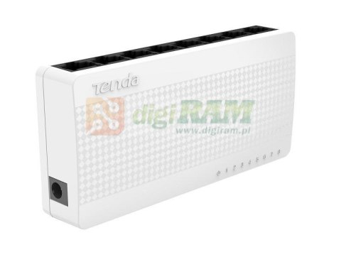 Switch niezarządzalny Tenda S108 V8.0 8-port Ethernet Switch 10/100 Mb/s