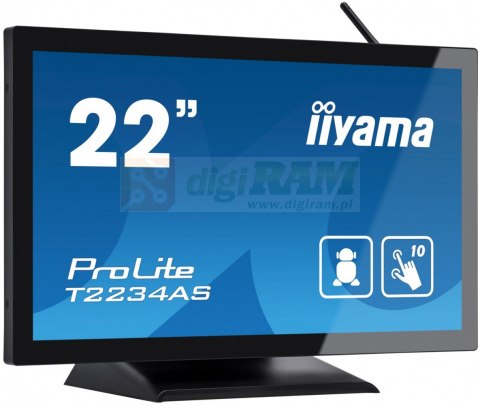 Monitor 22 cale T2234AS-B1 POJ.10PKT.IP65,HDMI,ANDROID 8.1, Monitor 22 cale T2234AS-B1 POJ.10PKT.IP65,HDMI,ANDROID 8.1,