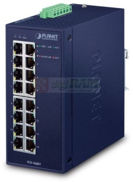 Planet IGS-1600T IP30 Industrial 16-Port