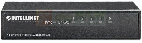 Przełącznik Ethernet 5x 10/100 Mbps RJ45 desktop
