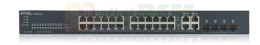 Przełącznik GS1920-24v2 28 Port Smart Managed Switch 24xGb 4xGb Standalone or NebulaFlex Cloud