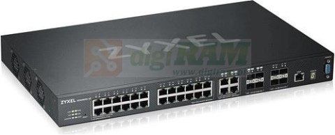 Przełącznik zarządzalny XGS4600-52F L3 48port Gig SFP 4x10G SFP+ 2xPSU XGS4600-52F-ZZ0101F