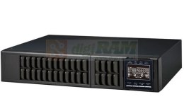 Zasilacz UPS RACK 19 ON-LINE 6000VA RMGS PF1 TERMINAL OUT, UUSB/RS-232, EPO, LCD, BRAK AKU