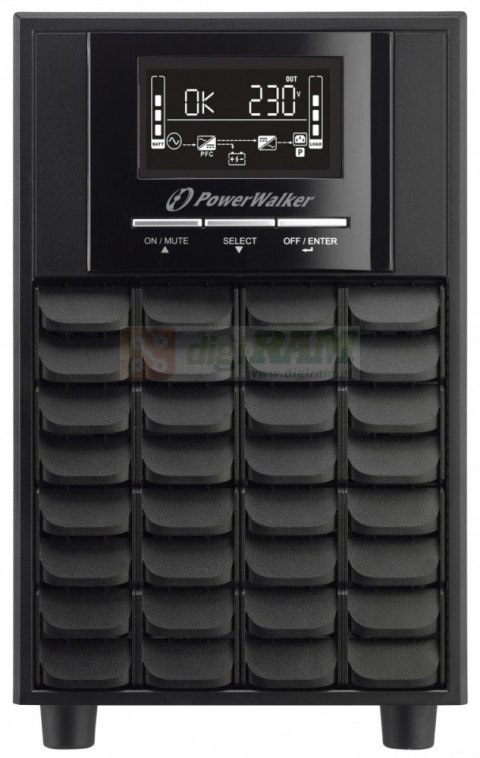 Zasilacz UPS Line-Interactive 2200VA CW FR 3X PL 230V, USB, RRS-232, LCD, EPO