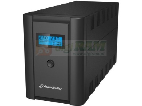 UPS LINE-INTERACTIVE 1200VA 6x IEC OUT, RJ11/45 IN/OUT, USB