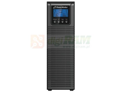 UPS ON-LINE 3000VA TGS 3x IEC OUT TERMINAL OUT, USB/RS-232, LCD, TOWER, EPO