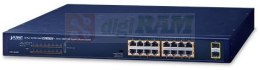 Planet GSW-1820HP 16-Port 10/100/1000T 802.3at