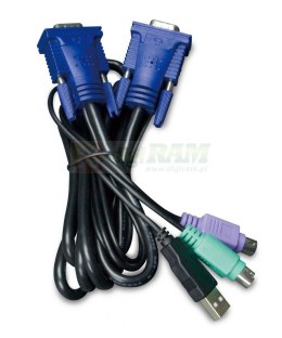 Planet KVM-KC1-5 5.0M USB KVM Cable w built-in