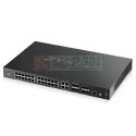 Przełącznik zarządzalny XGS4600-32 L3 Managed 28xGiG 4x10G SFP+ 2xPSU XGS4600-32-ZZ0102F