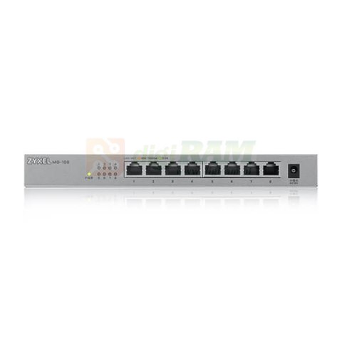 MG-108 8Ports Desktop 2,5G unmanaged Switch MG-108-ZZ0101F MG-108 8Ports Desktop 2,5G unmanaged Switch MG-108-ZZ0101F