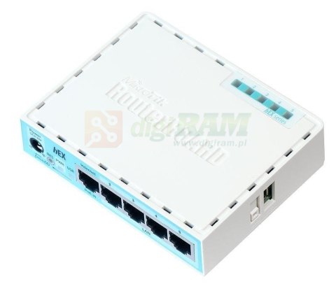 MikroTik RB750GR3 5x Gigabit Ethernet, Dual Core