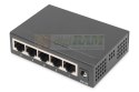 Switch niezarządzalny Gigabit Ethernet desktop 5x 10/100/1000 Mbps