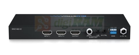2:1 Switch 4K HDMI 2.0 HDCP 2.2 2:1 Switch 4K HDMI 2.0 HDCP 2.2