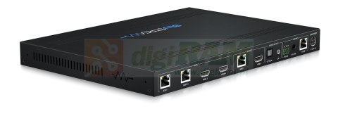 4:1 Switch wejścia HDBaseT™/HDMI — 4K 60Hz 4:4:4, jednoczesne wyjście HDMI/HDBaseT™