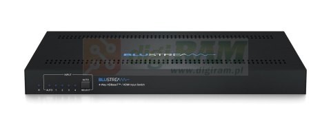 4:1 Switch wejścia HDBaseT™/HDMI — 4K 60Hz 4:4:4, jednoczesne wyjście HDMI/HDBaseT™