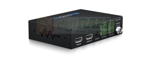 Kontroler liniowy HDMI z IR, RS-232, CEC, wykrywaniem sygnału i wyjściami wyzwalacza 12 V