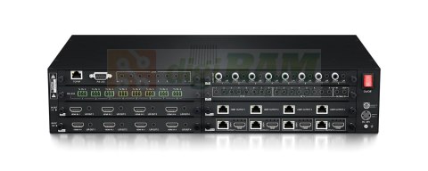 Matryca CSC Custom Pro 8x8 HDBaseT™ (4K 60Hz 4:4:4 do 70m) - Obsługuje 4K HDR, sterowanie IP i RS-232, PoC, dwukierunkową podcze