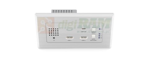 Nadajnik ścienny HDBaseT™ - HDMI, USB-C i RS-232 / IR do 70m (4K do 40m)