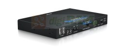 Odbiornik wideo IP Multicast UHD przez sieć 1 Gb, wbudowany skaler wideo, tryb ściany wideo z Dante