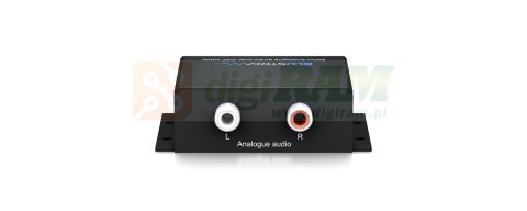 Pasywny dźwięk przez kabel CAT