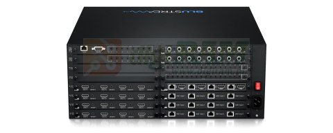 Wstępnie skonfigurowany koncentrator Custom Pro Matrix z 16 wejściami HDMI 2.0, 16 wyjściami HDBaseT™ (4K 60Hz 4:4:4 do 40m, 108