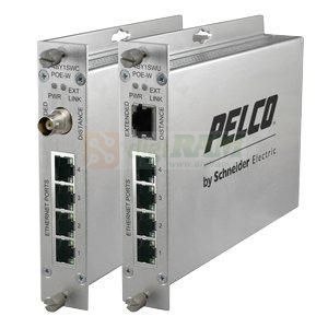 Pelco EC-4BY1SWCPOE-W EC 4-Port SMS PoE Switch 30